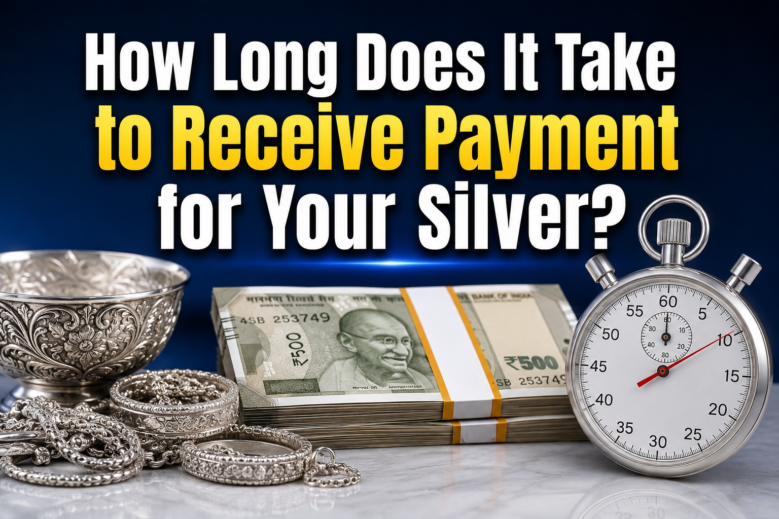Receive Payment for Your Silver